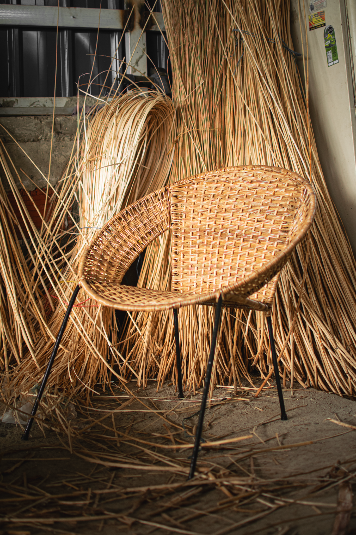 Silla mimbre 1