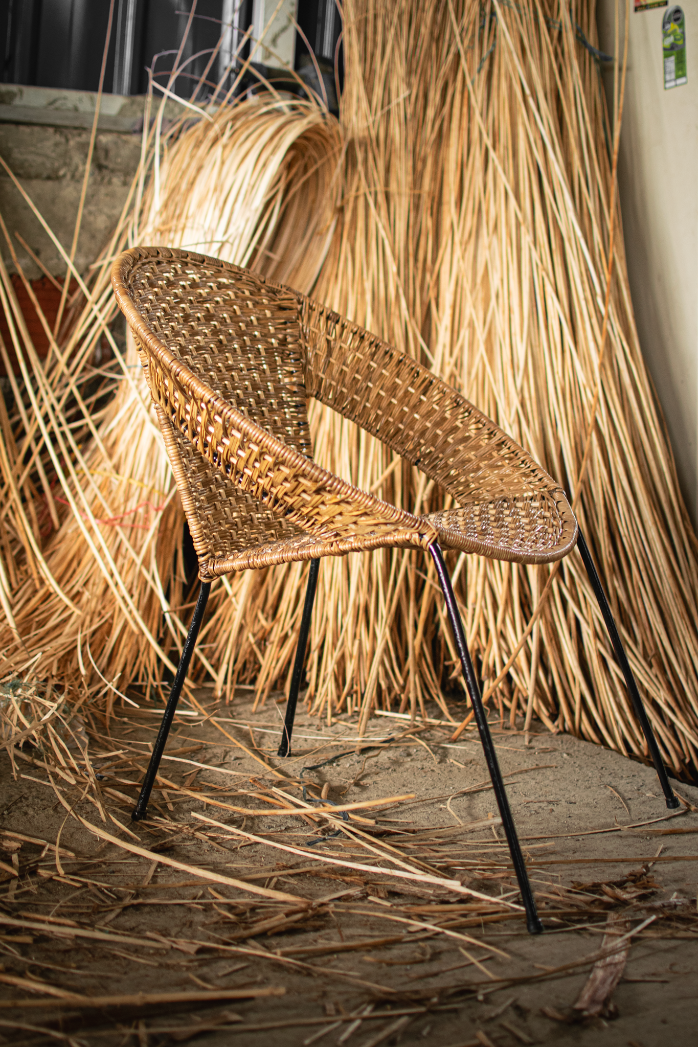Silla mimbre 1
